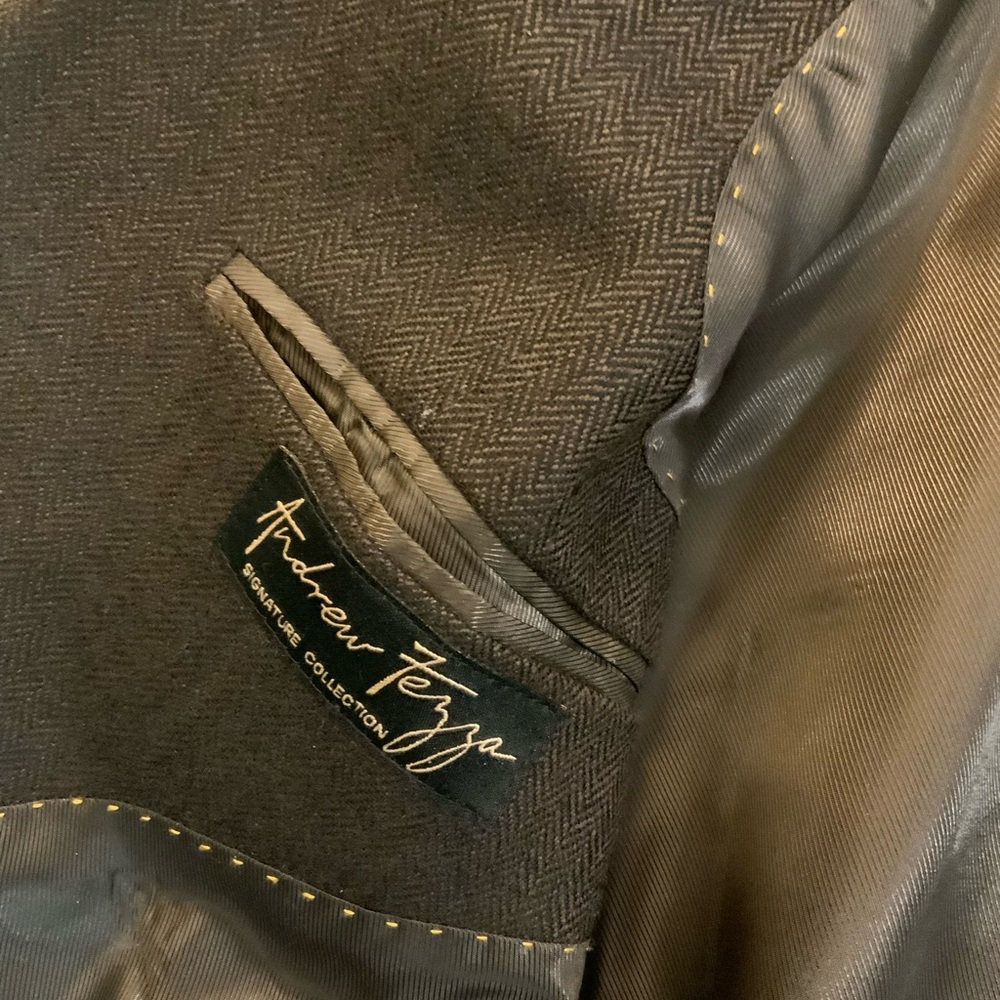 Andrew Fezza Sport Coat. Size 42r. Adding The Thr… - image 6